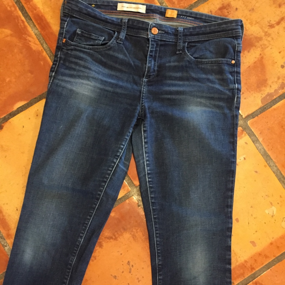 Pilcro and the Letterpress Denim Skinny Jeans